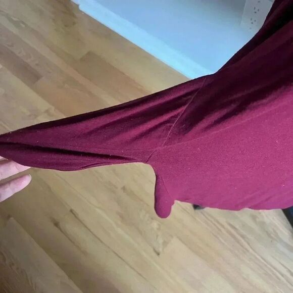 Sweet Pea Red long sleeve dress with pockets - Picture 5 of 9